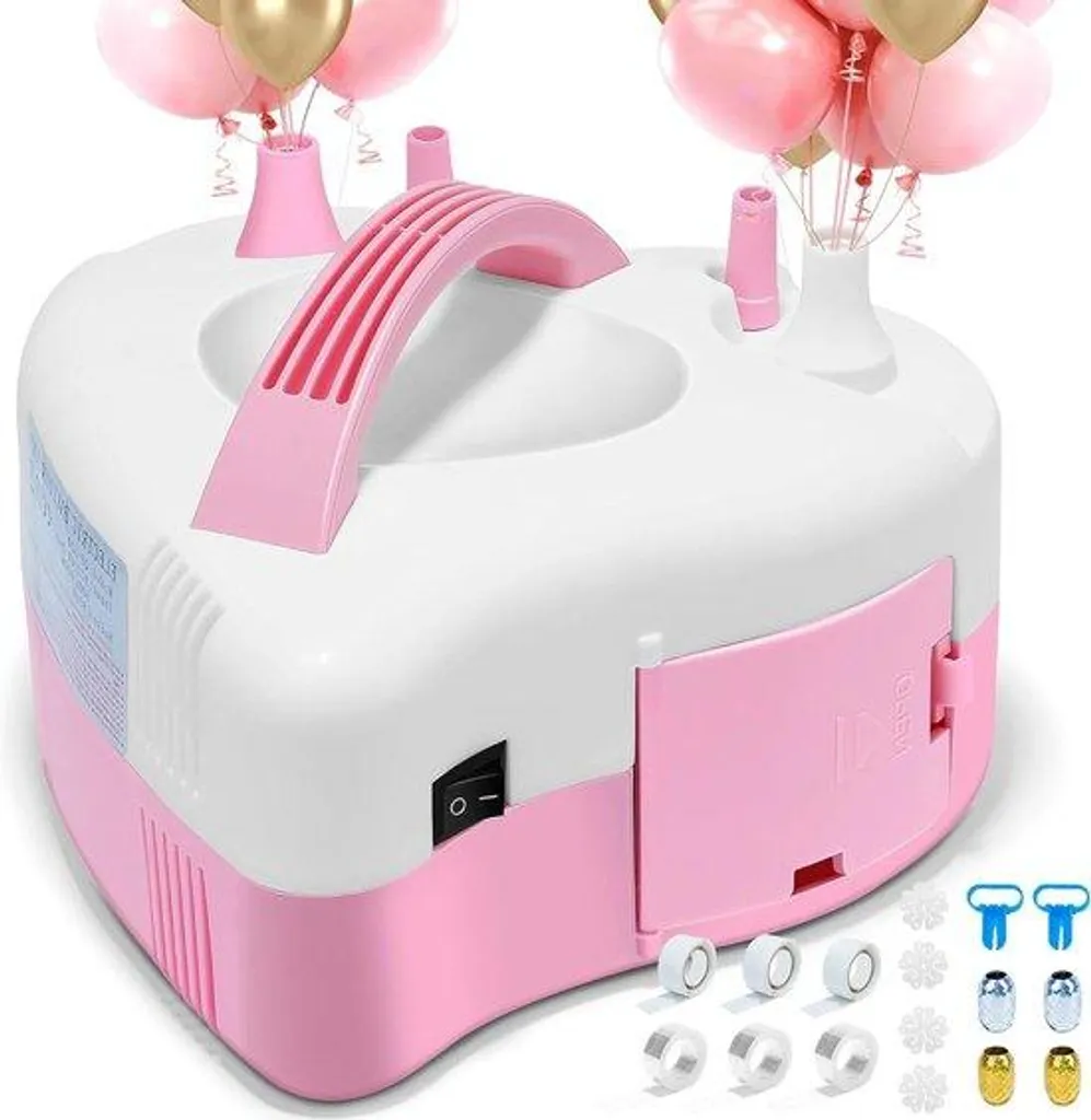 Pompe électrique ballons 600W portable à double mode de gonflage air