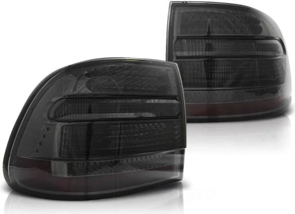 Feux LED Porsche Cayenne 9PA 955 02-07 avec design Smoke teinté noir