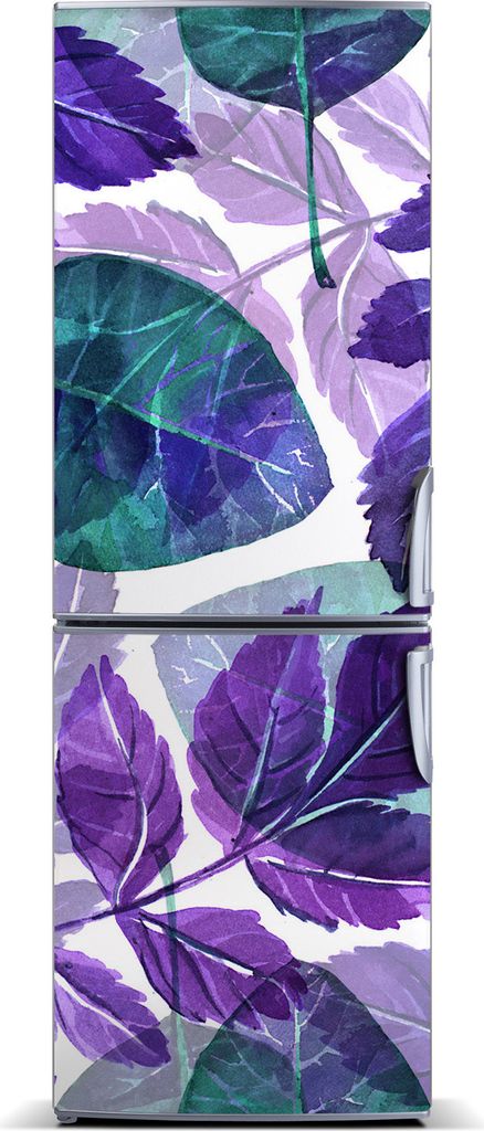 Tulup Kühlschrankdekoration - Magnetmatte - 70 cm x 190 cm - Magnet auf dem Kühlschrank - Blätter