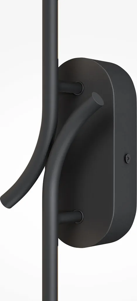 Applique LED 63cm Noire : Éclairage Anti-Éblouissement 3000K Chic