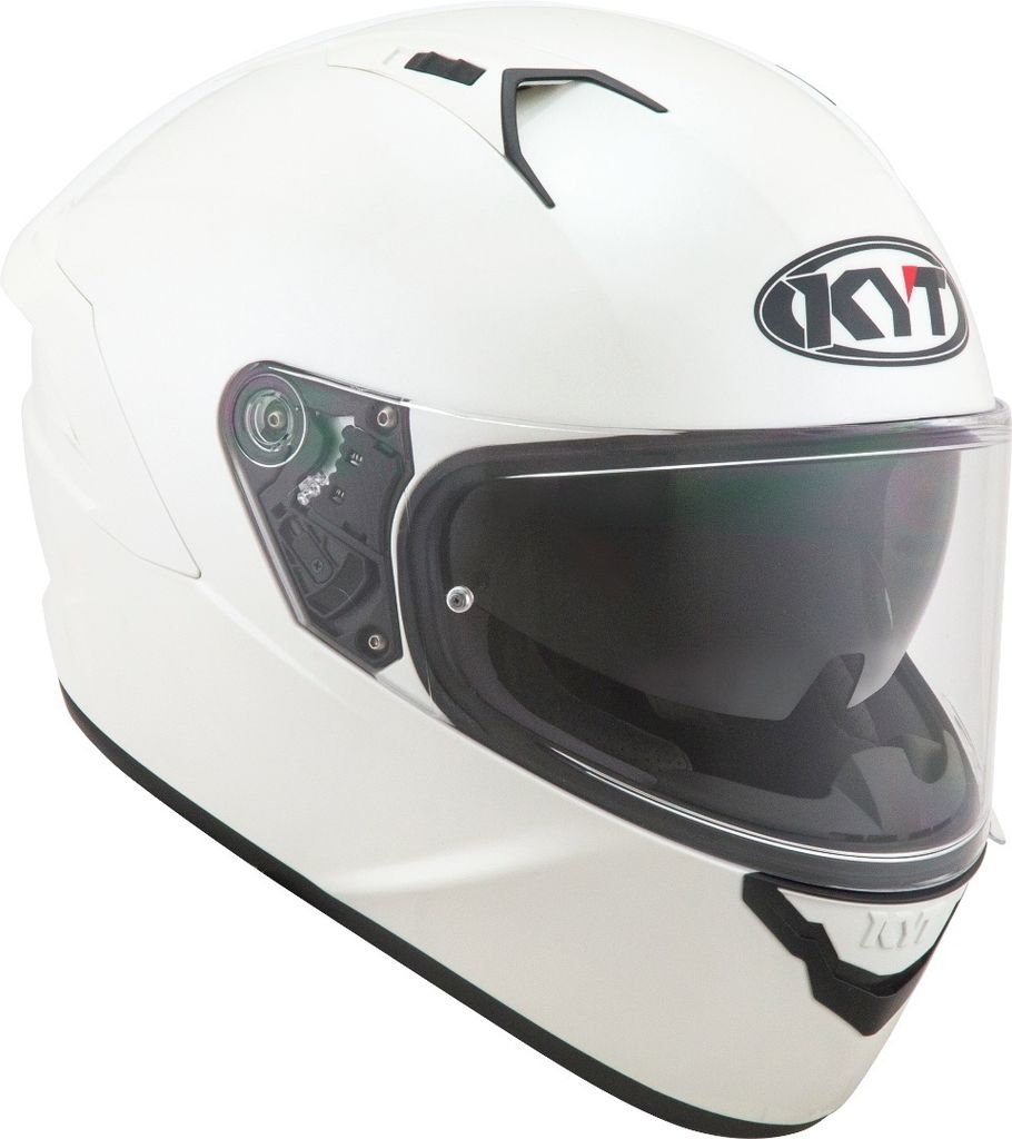 KYT NF-R Plain Helm Farbe: Weiß, Grösse: XL (61/62)