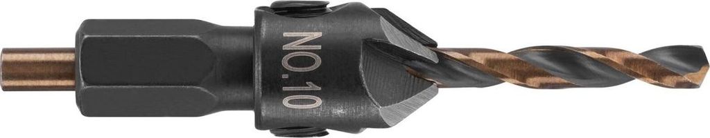 DEWALT Vorbohrer mit Senker Nr. 10 Flip+Drive