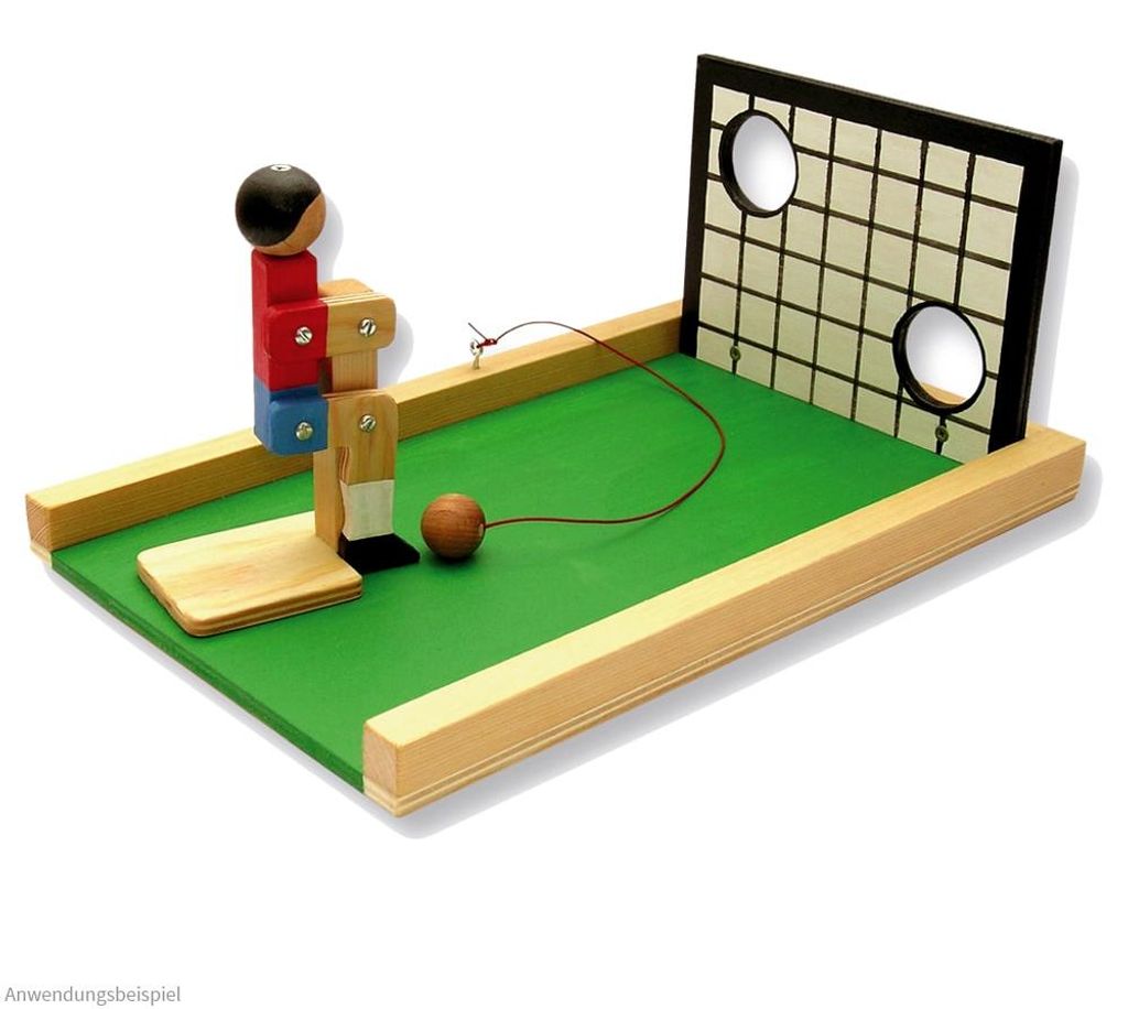 Mini Torwand Holz Bausatz Kinder Produktbild 
