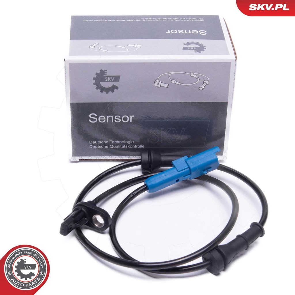 ESEN SKV ABS Sensor Raddrehzahl Hinten Links Hinten Rechts passend für PEUGEOT 207 (WA, WC) 06SKV424