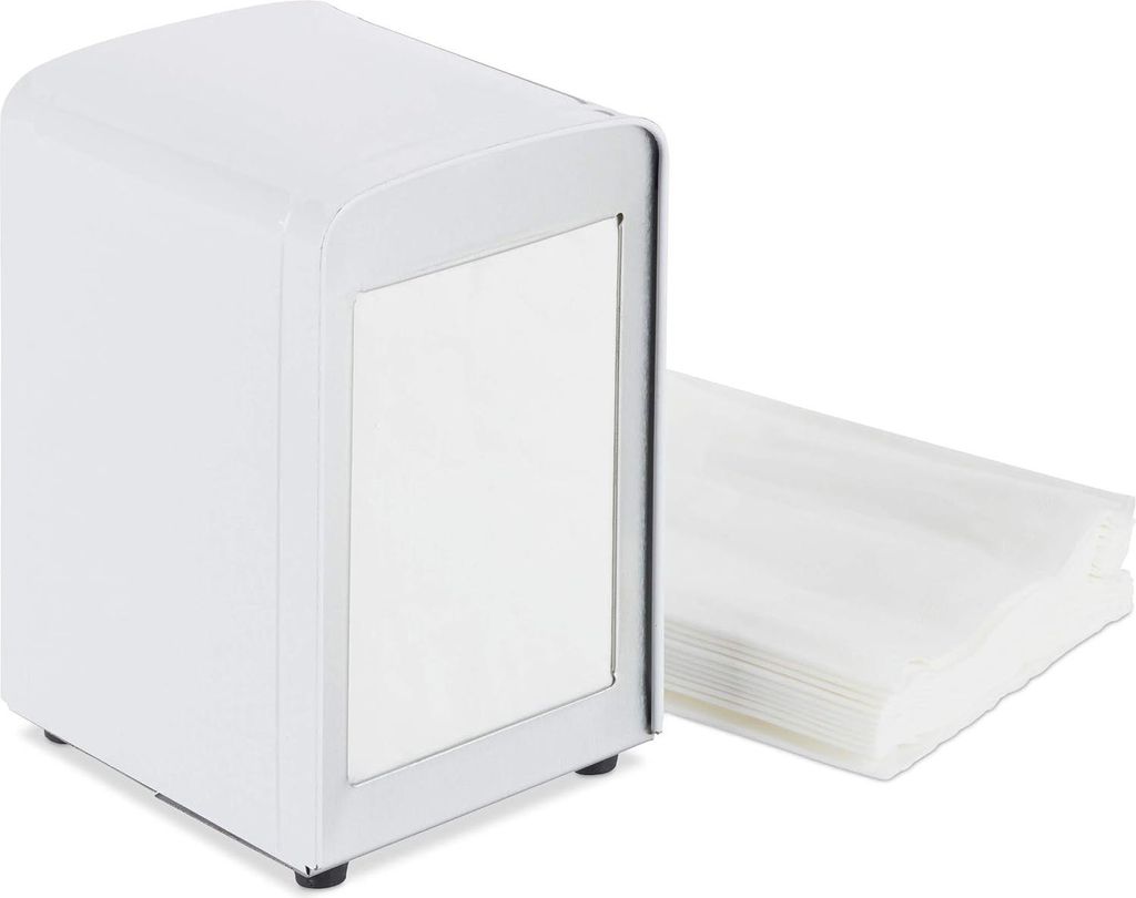 10 x Serviettenspender Retro, Metall, kleine Gastro Produktbild 