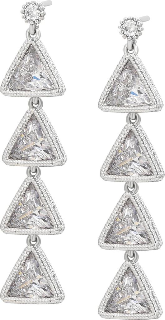 joella damen ohrringe - silber, one size