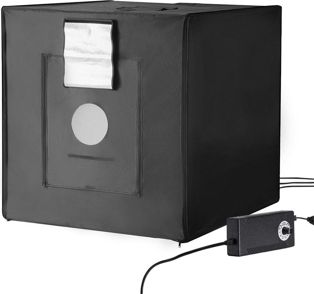 Photo Studio Light Box 32" x 32" 5600K with 210 LED Lights Power Adapter
