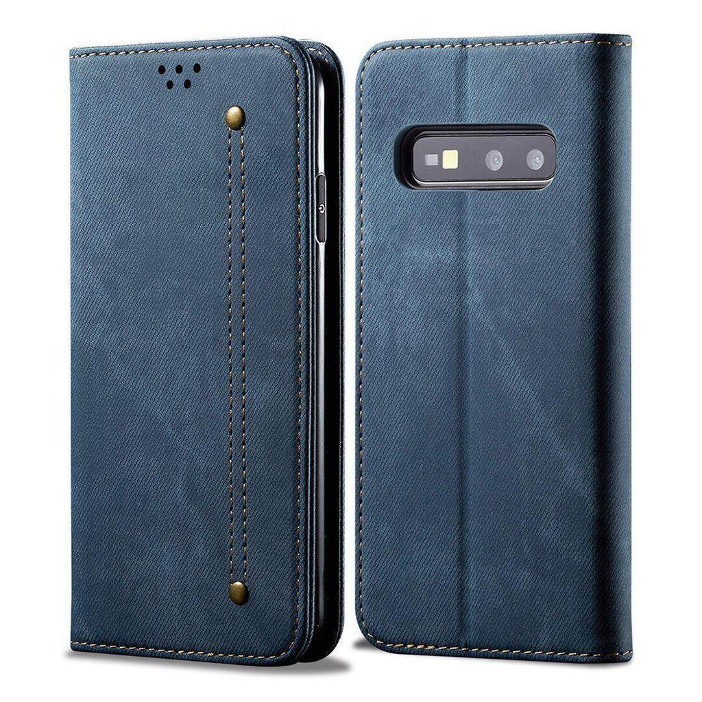 Galaxy S10e Pouzdro, Kožené Peněženkové Pouzdro s Obrázek produktu 