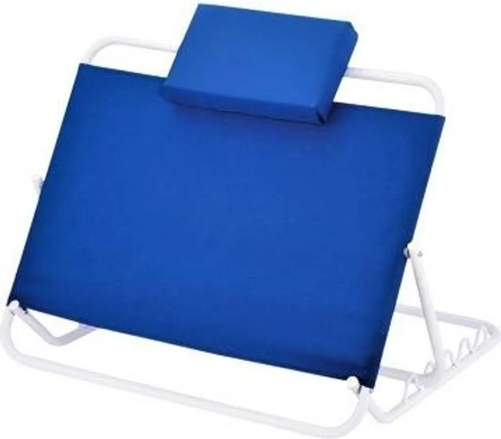 Alzacuscino Tecnico in Acciaio Verniciato | Supporto Letto Nylon Blu