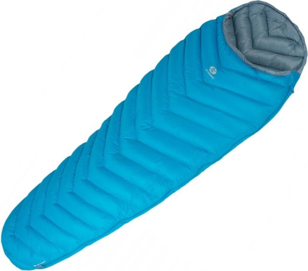 SirJoseph Mumienschlafsack für Damen Attack II 400-links 170 cm-Türkisblau