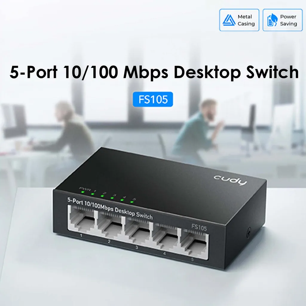 Recensione CUDY FS105: lo Switch 5 Porte Ideale per Casa e Ufficio - 6