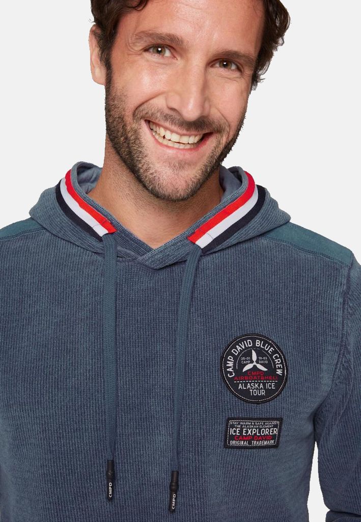 Camp David Kapuzenpullover ALASKA ICE TOUR Hoodie