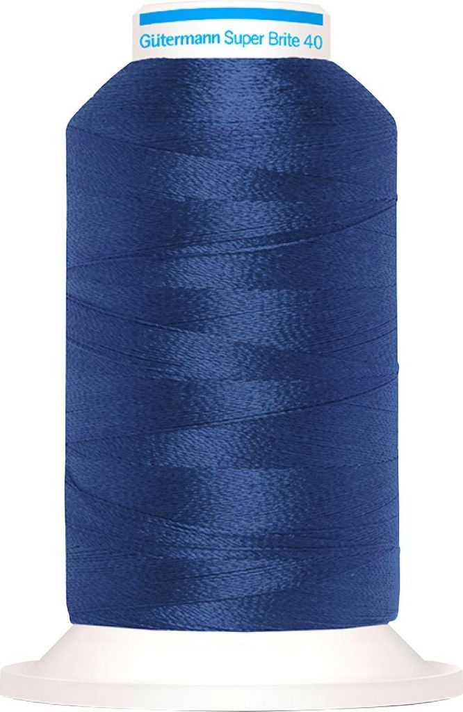 Gütermann creativ Super Brite Maschinenstickfaden 1000 m 5739 Marineblau