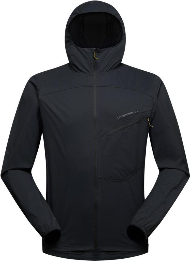 Freeway Wind Jacket M - ultraleichte, wasserabweisende Windjacke für Herren - La Sportiva, Größe:XXL, Farbe:K00G19-Black/Onyx