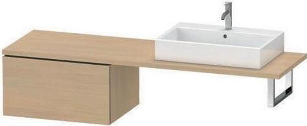 Duravit L-Cube Unterschrank für Konsole, 1 Auszug, 720x400x547mm, LC585408484
