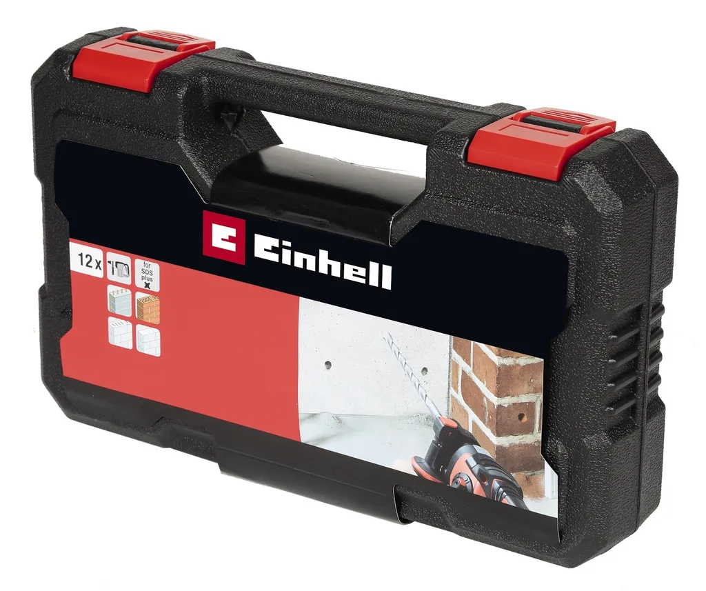 Forets SDS-Plus Drill haute résistance pour perçage intensif - Lot de 12 - 4