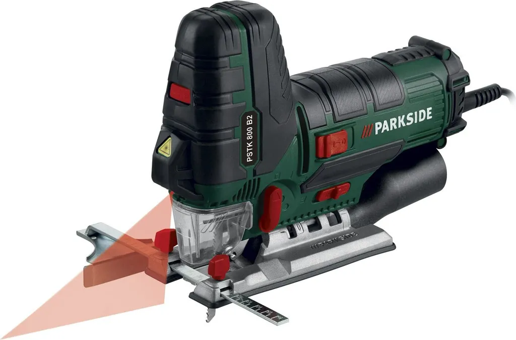 Scie sauteuse Parkside PSTK 800 B2 : Finissez vos découpes sans éclats