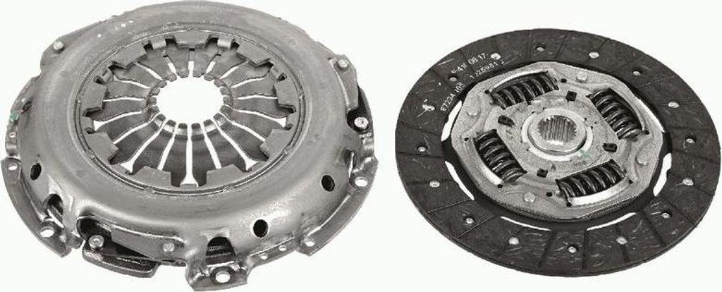 SACHS 3000 951 776 Kupplungssatz OE 2T147550BC kompatibel mit Transit, Tourneo