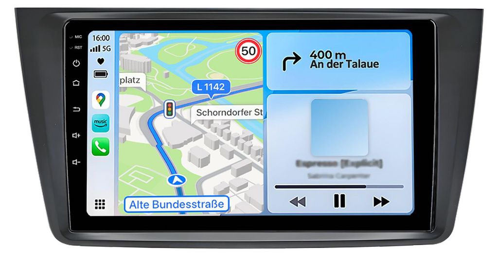 Radio 9 Zoll 6+128GB Android Autoradio für Mazda 6 GH GG Produktbild 