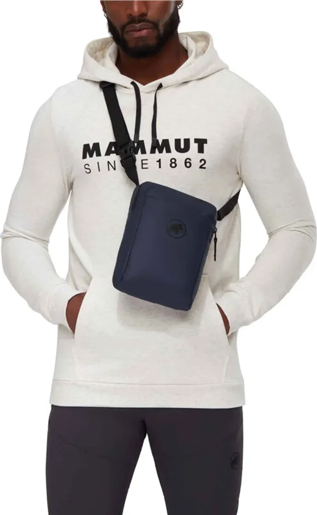 Mammut Seon Pouch Marine Pochette Déperlante avec Compartiments Zippés - 5