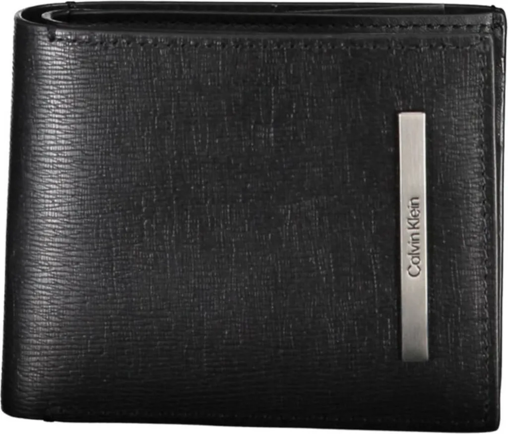 Portefeuille Calvin Klein K50K510612 Noir Compact avec plusieurs rangements