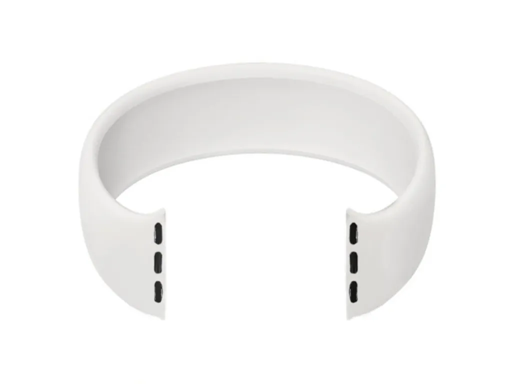 Bracelet de Rechange pour Apple Watch 38/40 mm - Modèle U26 Blanc Soft