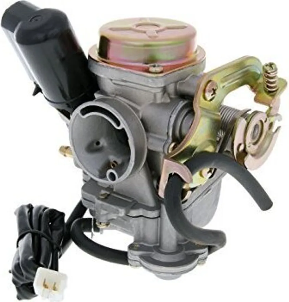 Carburateur standard complet GY6 50cc avec starter électrique intégré