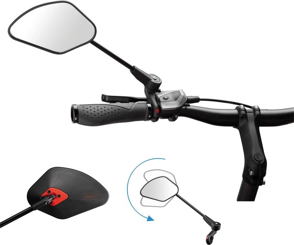 Specchio per bicicletta Krampe KF Sport Tipo A morsetto Immagine del prodotto 