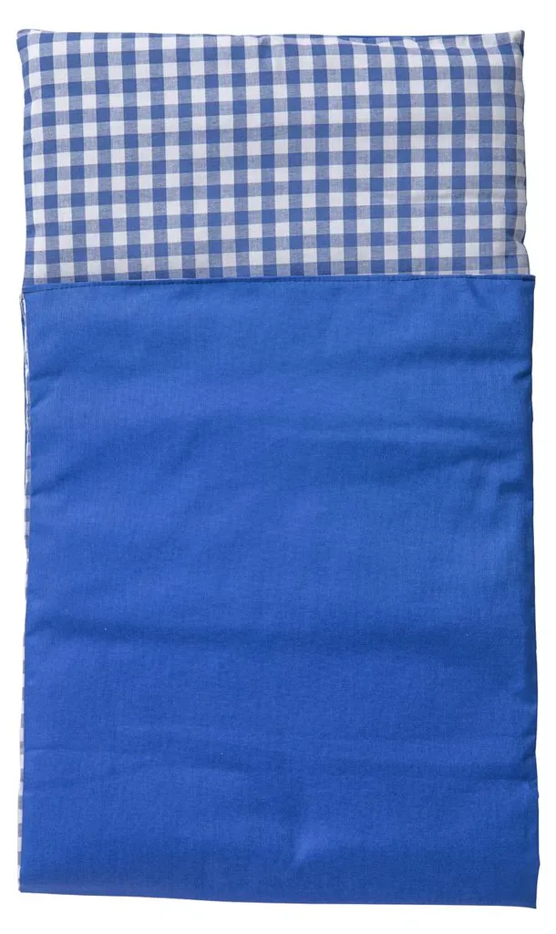 Couette pour Berceau de Poupée Van Dijk Toys Bleu-blanc à Carreaux