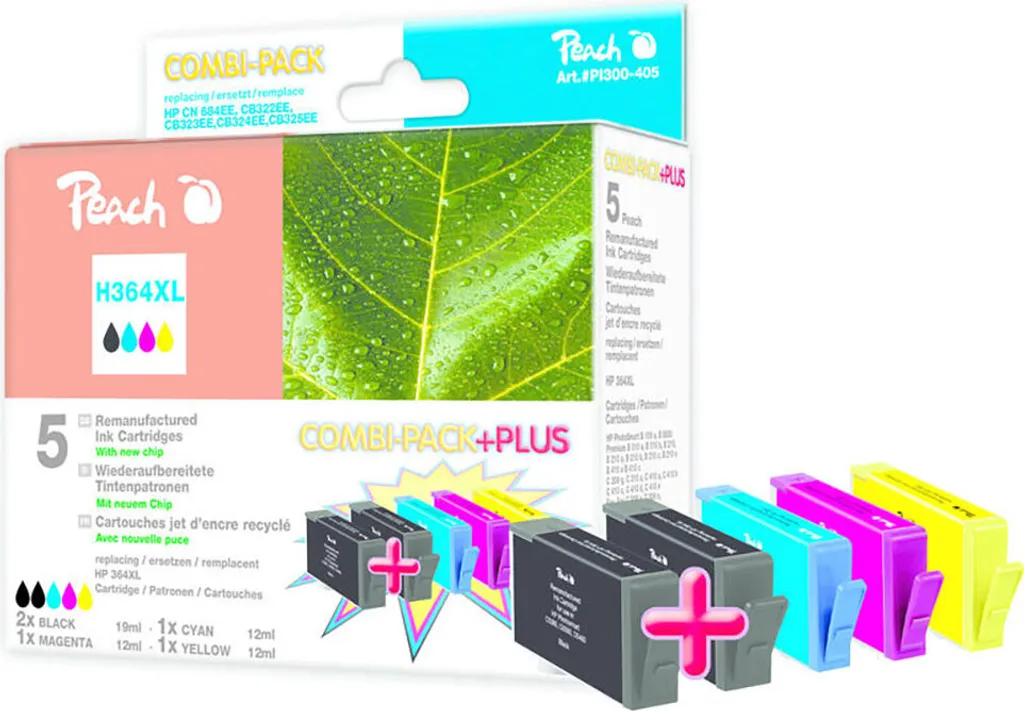 Peach PI300-405 PEACH Tinte MP+ kompt HP No. 364XL