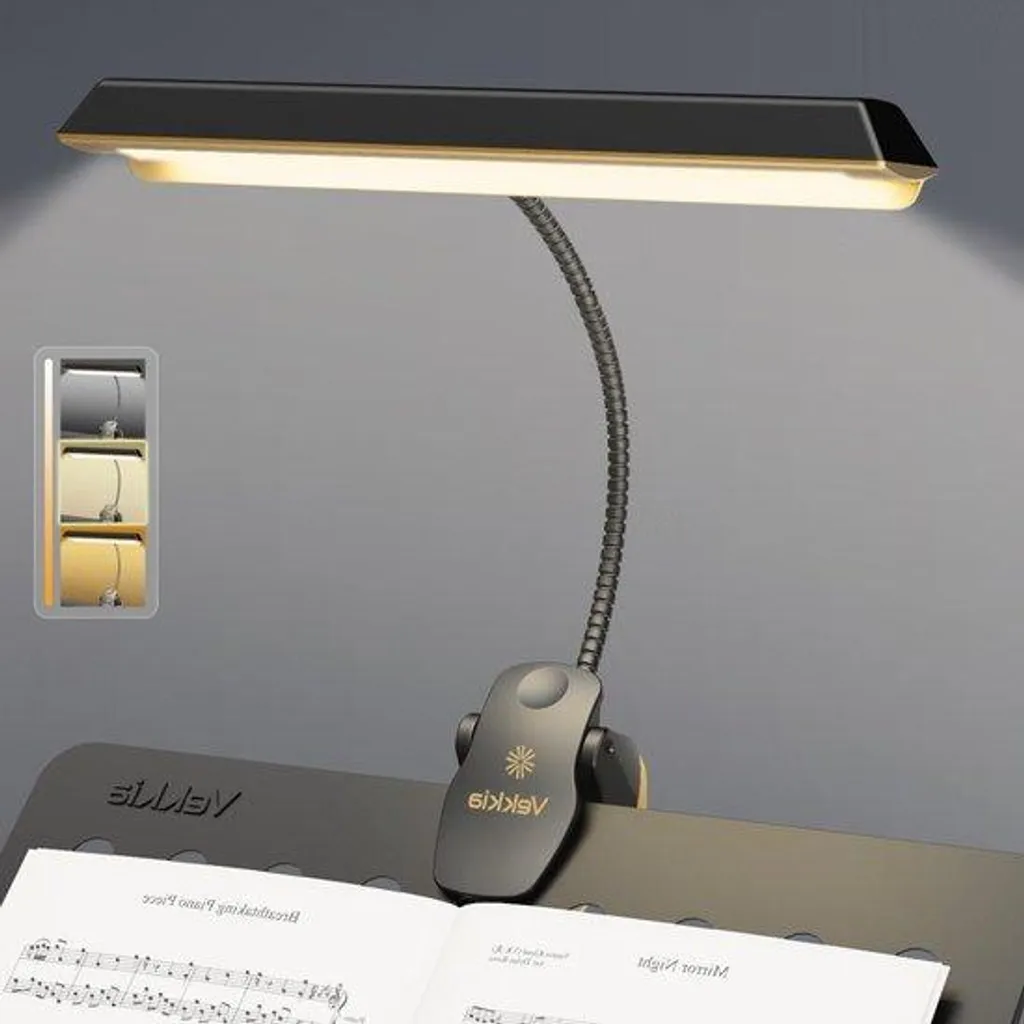 Luminaire de Pupitre Variable USB pour Piano et Violon Performance