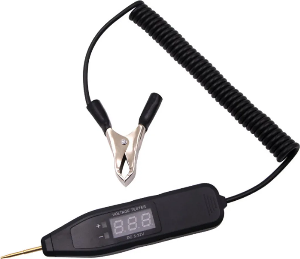 Strumento Diagnosi Circuiti Auto Display LCD Tensione Digitale 3-48V