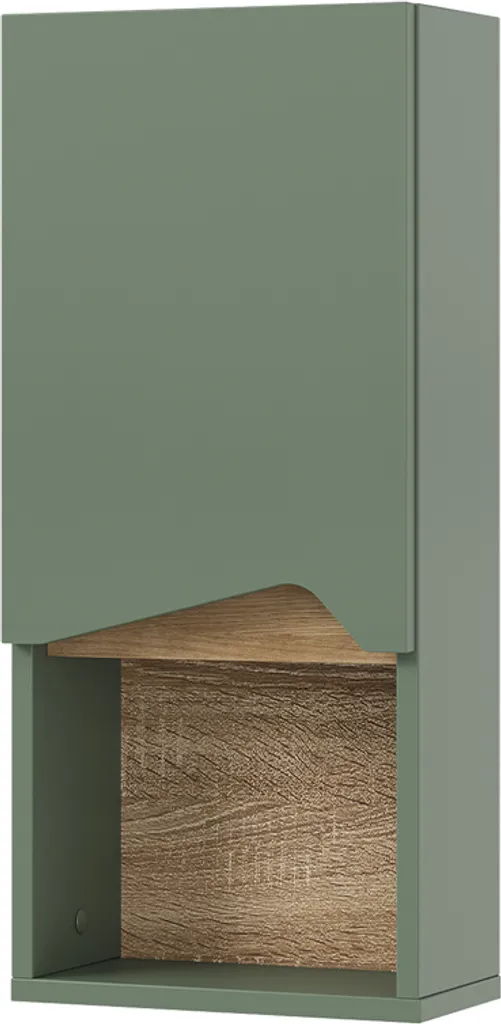 Mobiletto Vicco Marelle Verde/Artigianale: Eleganza per il tuo Bagno