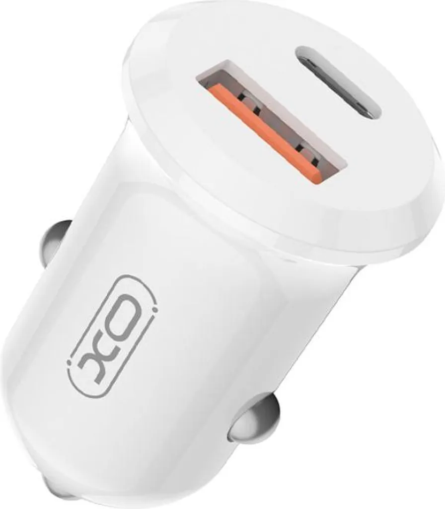 Caricabatterie Auto XO CC69 30W - Doppia Porta per Tutta la Famiglia