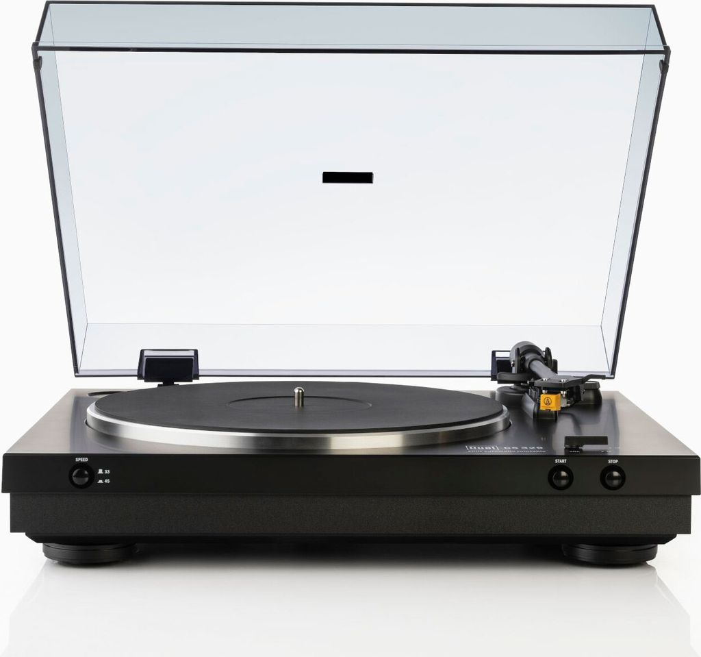 Dual CS 329 | Vollautomatischer Plug & Play-Plattenspieler Schwarz