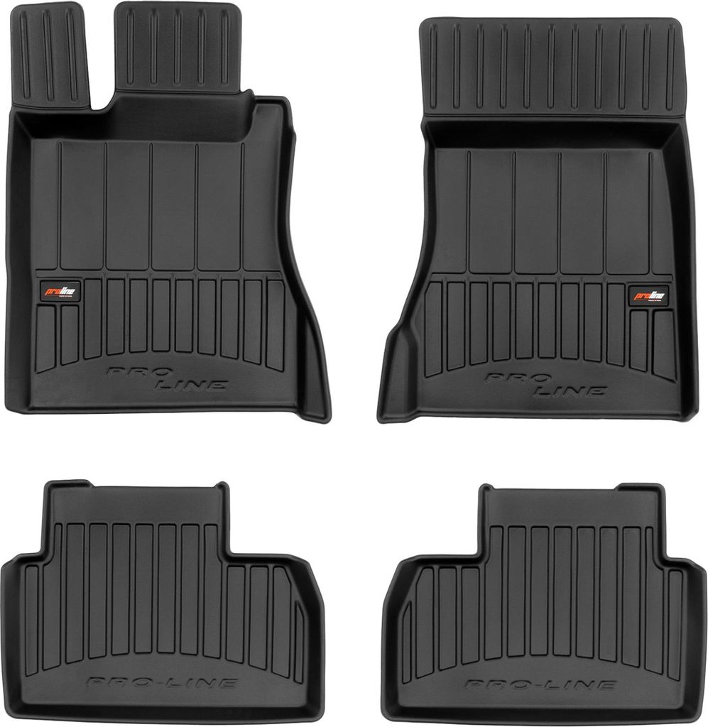 FROGUM Gummimatten Autofussmatten für Mercedes-Benz S-Klasse W220 1998-2005