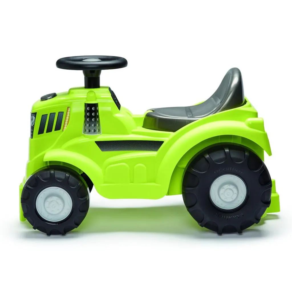 Tracteur à pédales enfant avec siège réglable et roues tout-terrain