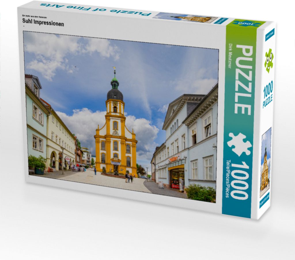 CALVENDO Puzzle Ein Motiv aus dem Kalender Suhl Impressionen | 1000 Teile Lege-Größe 64x48cm Foto-Puzzle für glückliche Stunden