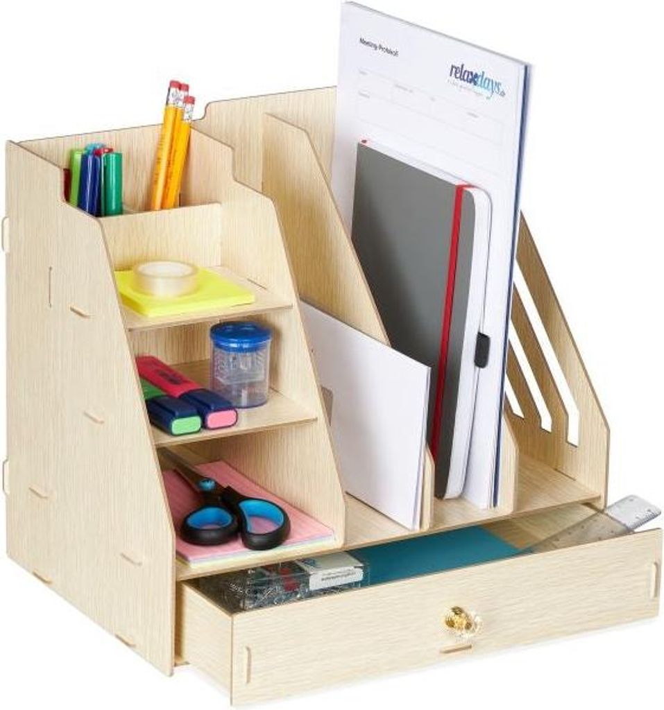Schreibtisch-Organizer mit Fächern