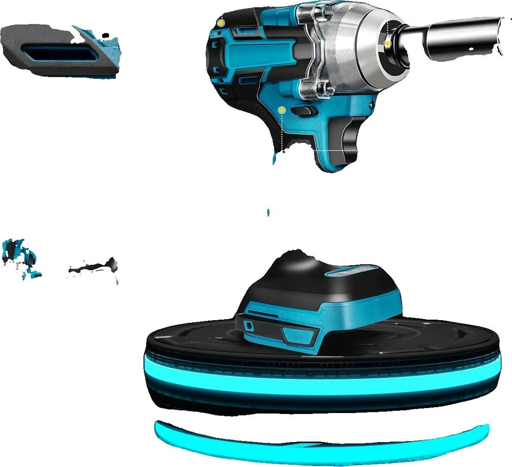 Visseuse à chocs sans fil 18V 520Nm 1/2 pouce pour serrage performant