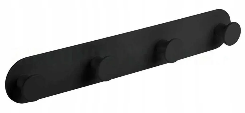 Portasciugamani Muro In Acciaio Inox Cromato - 4 Bracci Girevoli 180°, Salva Spazio