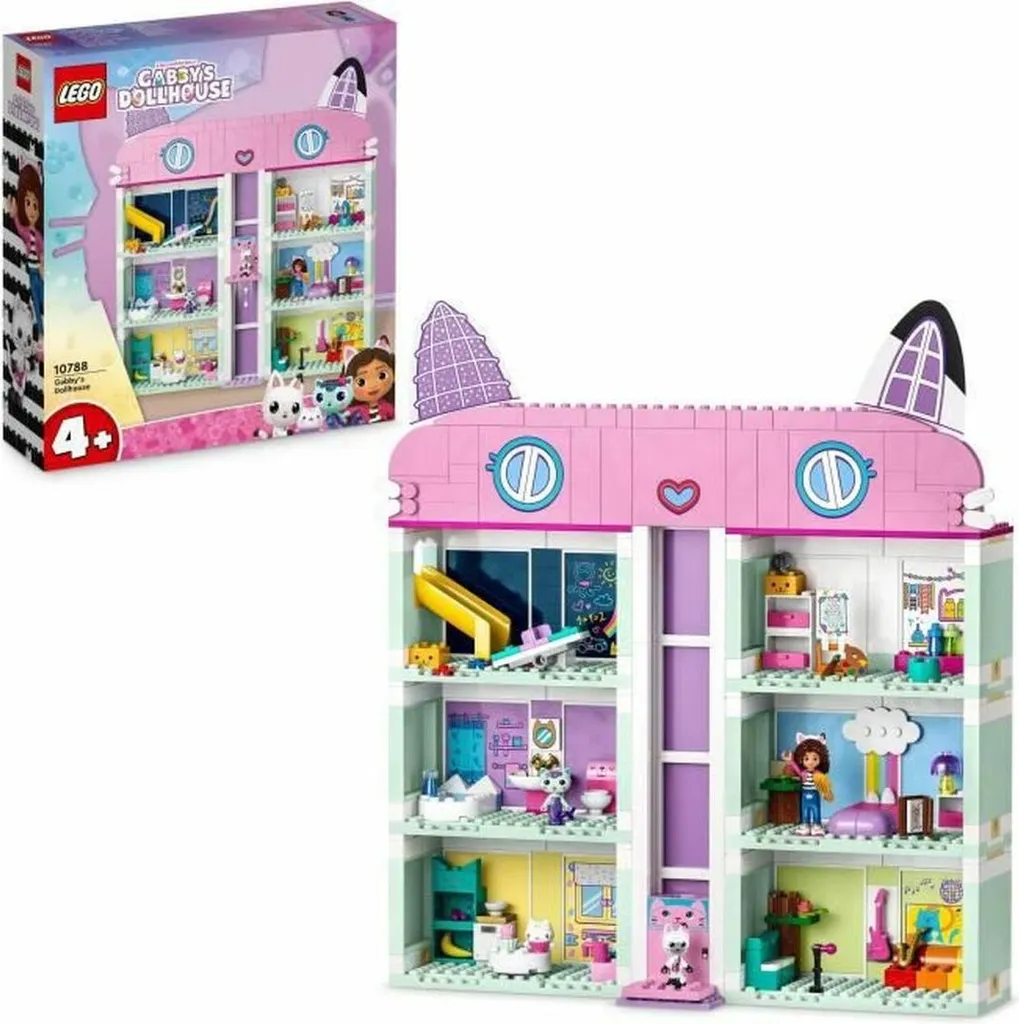 Jouet Créatif LEGO 10788 Gabby's Dollhouse pour Enfant dès 4 Ans