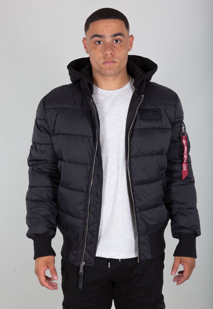 ALPHA INDUSTRIES MA-1 ZH BACK PRINT PUFFER FD Herren Jacke
