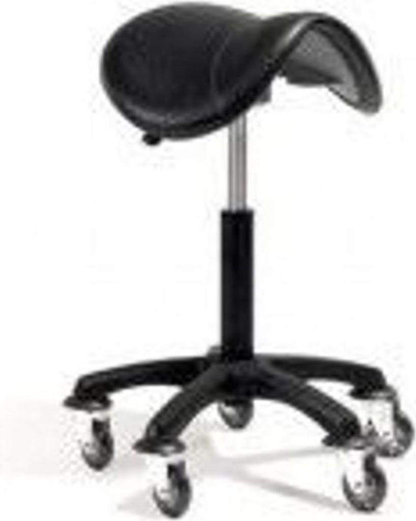 Sibel Rollerer Friseurhocker Kunststoff XL 34.5x14.5x42cm