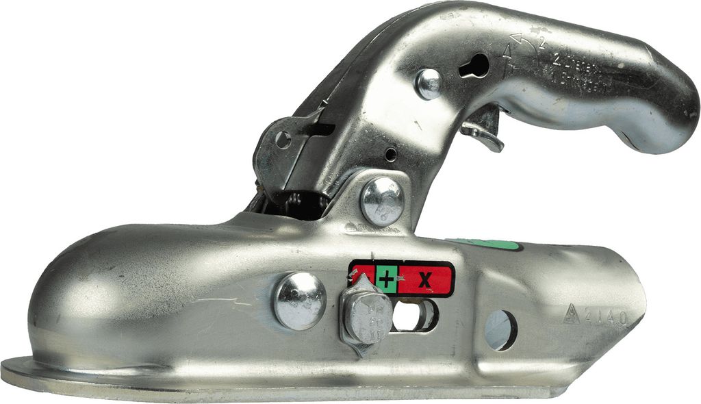 KNOTT Kugelkupplung 50 mm, zGG 1400 kg, Rohrdeichsel 45 mm, Produktbild 