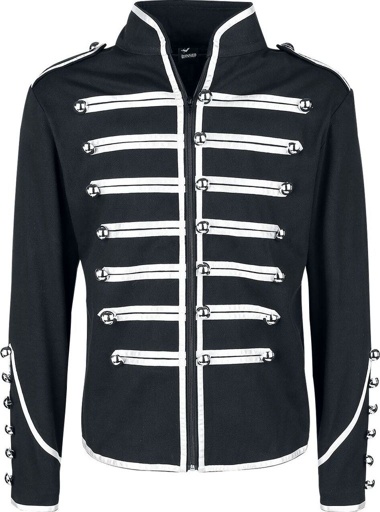 Banned Alternative Uniformjacke Herren Military Drummer Produktbild 