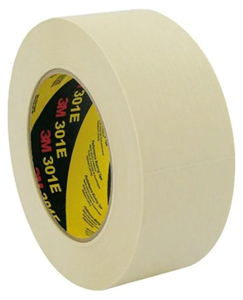 Scotch de Peintre 3M 301E Beige 72mm x 50m Résistant Haute Température