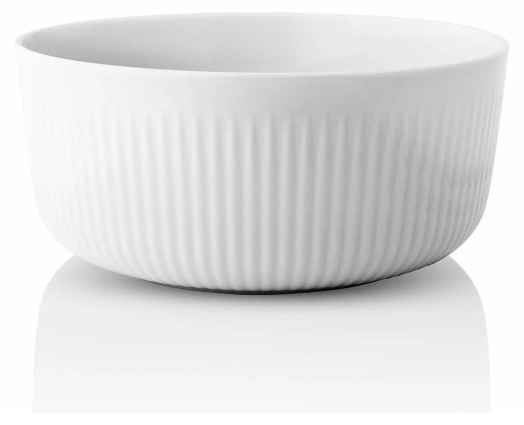 Eva Solo Legio Nova Schale White, Schüssel, Servierschale, Porzellan, Weiß, 2.1 L, Ø 20 cm, 887412