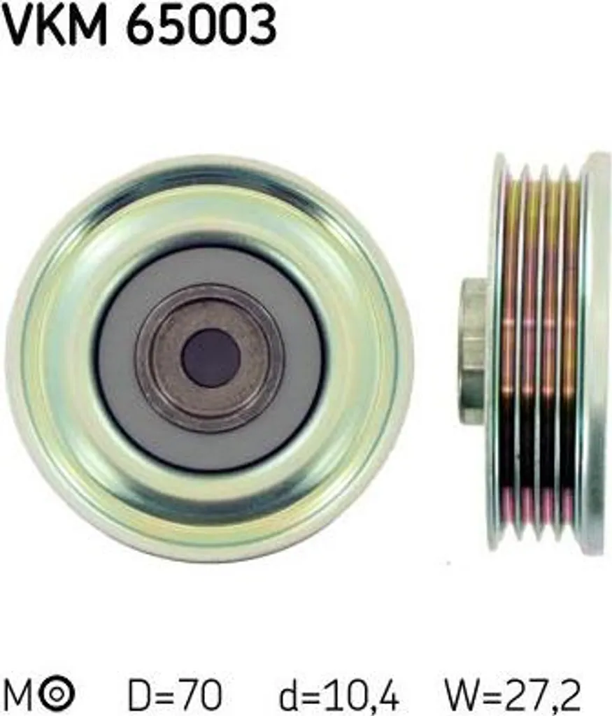 SKF VKM 65003 Rouleau Tendeur de Courroie pour Colt OE MN137552