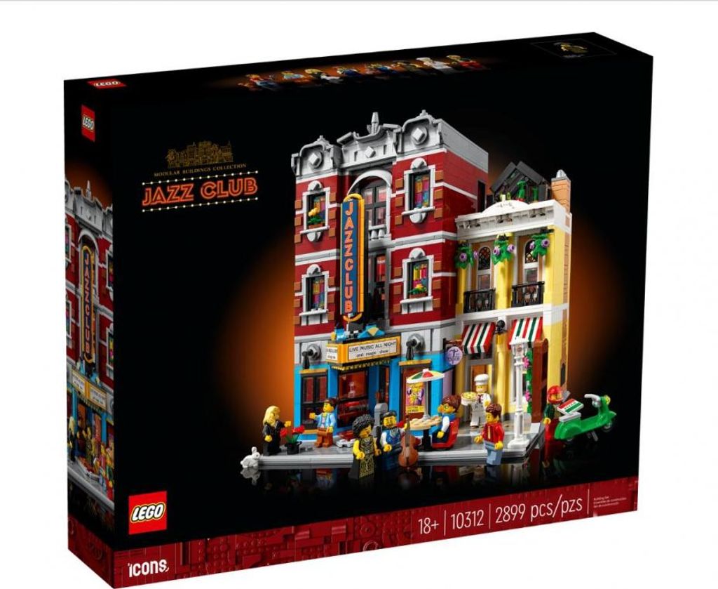 LEGO 10312 Icons Jazz Club Modellbausatz für Erwachsene mit Produktbild 